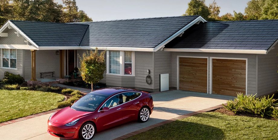 Солнечные батареи Solar Roof