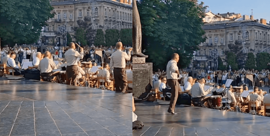 Барабанщик во Львове стал звездой сети после зажигательных танцев