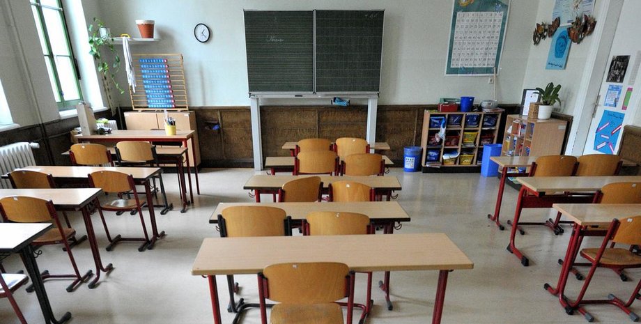 Школьный класс, класс в школе, школьная аудитория