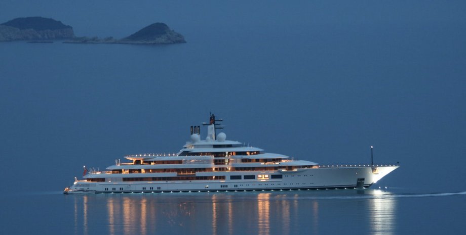 яхта путіна, яхта, яхта шехерезада, владимир путін, Італія, санкції проти путіна