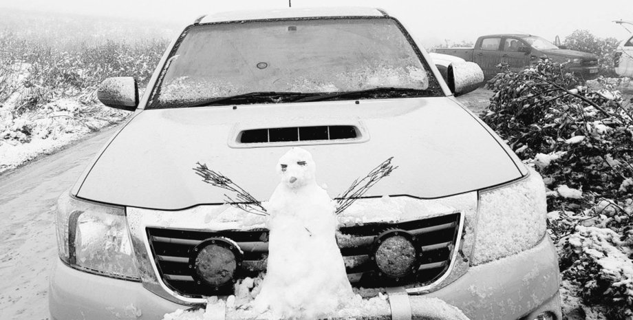 Південна Африка, сніг