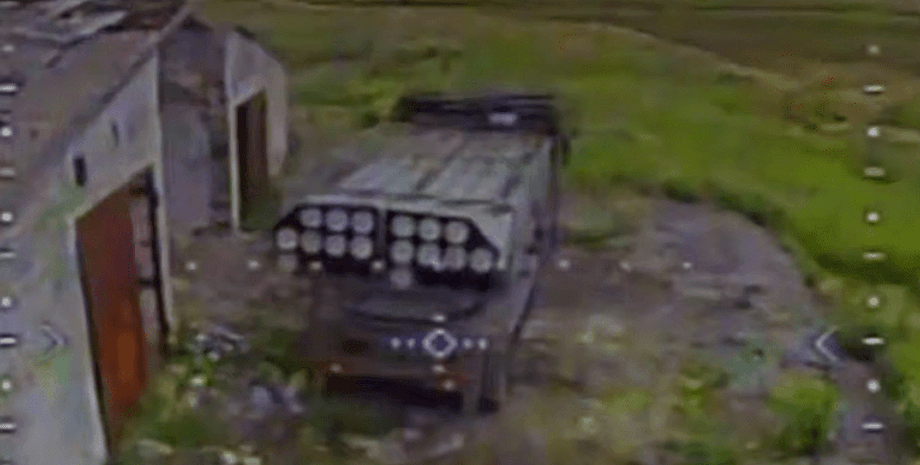 РСЗО М1991 из КНДР уничтожили попаданием дрона