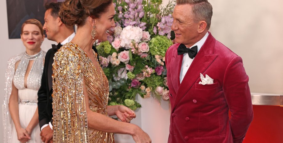 Кейт Миддлтон на премьере "Не время умирать"