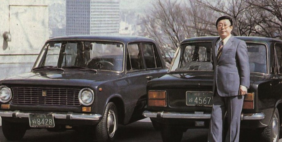 Kia 124, Fiat 124, ВАЗ-2101 Жигули, ВАЗ-2101