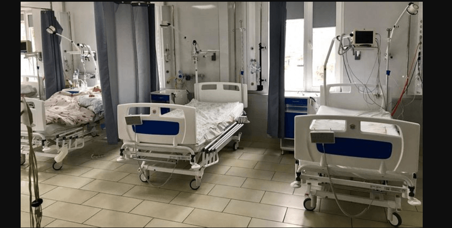 коронавірус, лікарня, ліжка, фото