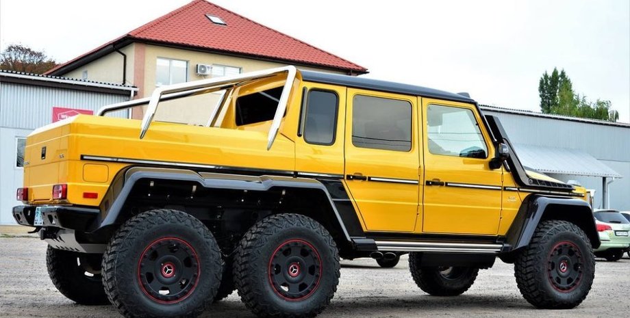 шестиколесный Гелендваген, Mercedes-Benz G-Class 6X6, Mercedes-Benz G-Class, Mercedes G63 AMG 6X6