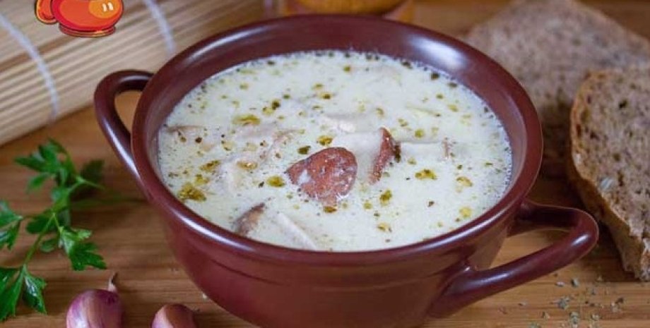 рецепт грибного супа, чешская кухня, суп с грибами рецепт, брамборачка рецепт, как приготовить грибной суп