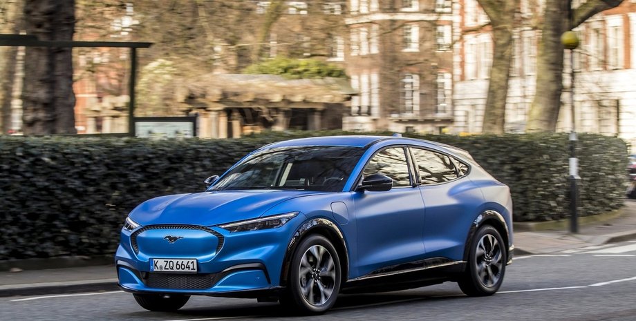 Ford Mustang Mach-E, Ford Mustang, новый Ford Mustang Mach-E, электромобиль Ford Mustang, кроссовер Ford