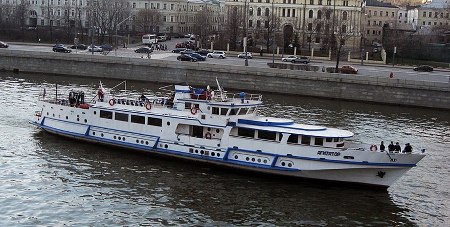 Агитатор, теплоход, москва теплоход, Теплоход "Агитатор"