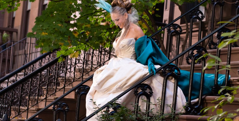 Vivienne Westwood, вивьен вествуд, свадебное платье, секс в большом городе, секс в большом городе свадебное платье, и просто так, сара джессика паркер