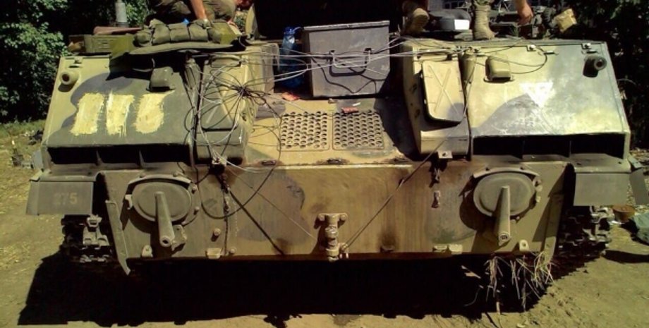 Захваченный БМД-2 / Фото: Роман Бачкала, Facebook