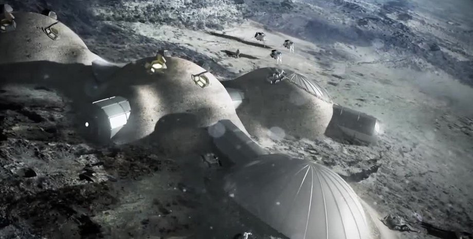 Проект лунного поселка / Фото: thetimes.co.uk