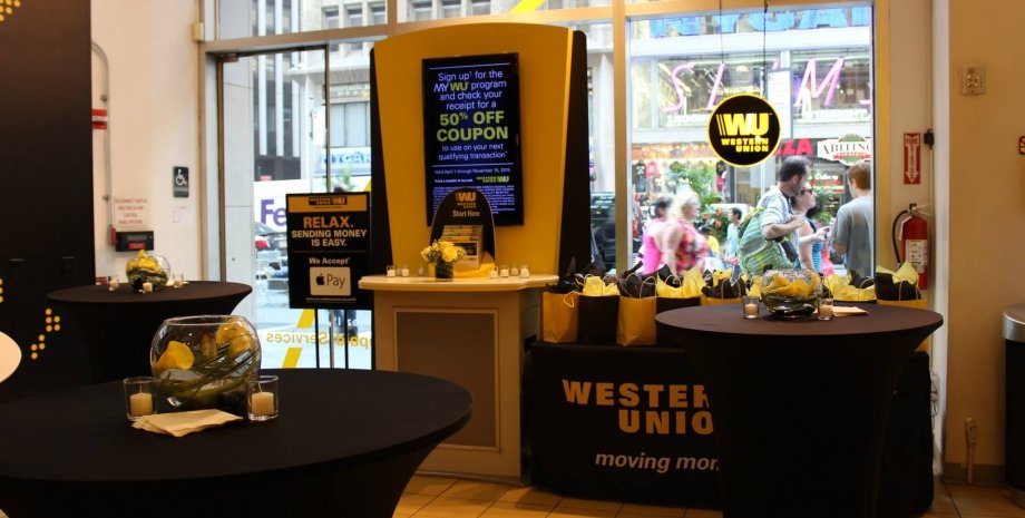 Western Union, денежные переводы, международные переводы