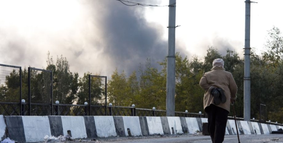 Вблизи Донецкого аэропорта / Фото: AFP