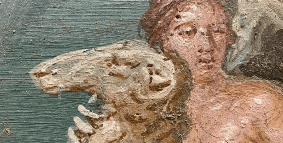 Помпеї, фреска, Фрікс, Гелла, міфологія, Греція, археологія, статуетка, будинок, міф, брат, сестра, хвиля, Геллеспонт, баран, руно, Гера, Стародавня Греція, знахідка, історія