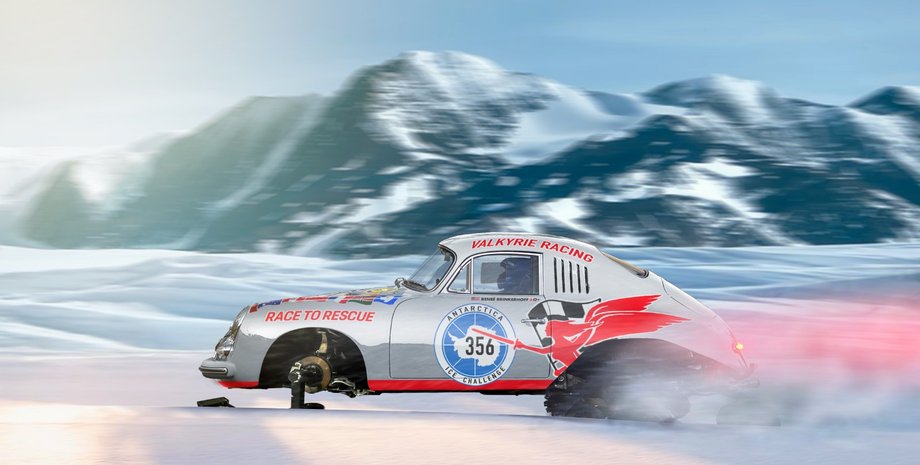 Porsche 356 Антарктида