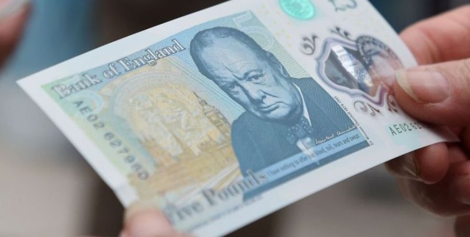 Новые £5 / Фото: ВВС