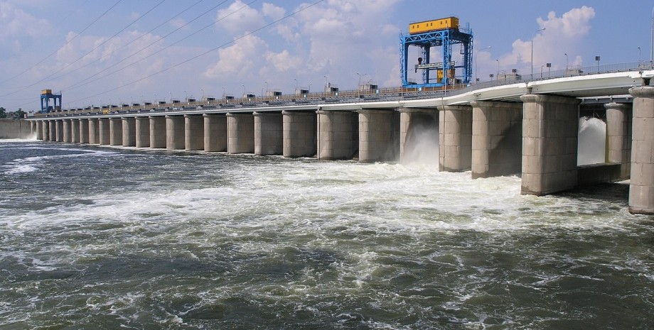 Каховская ГЭС, фото