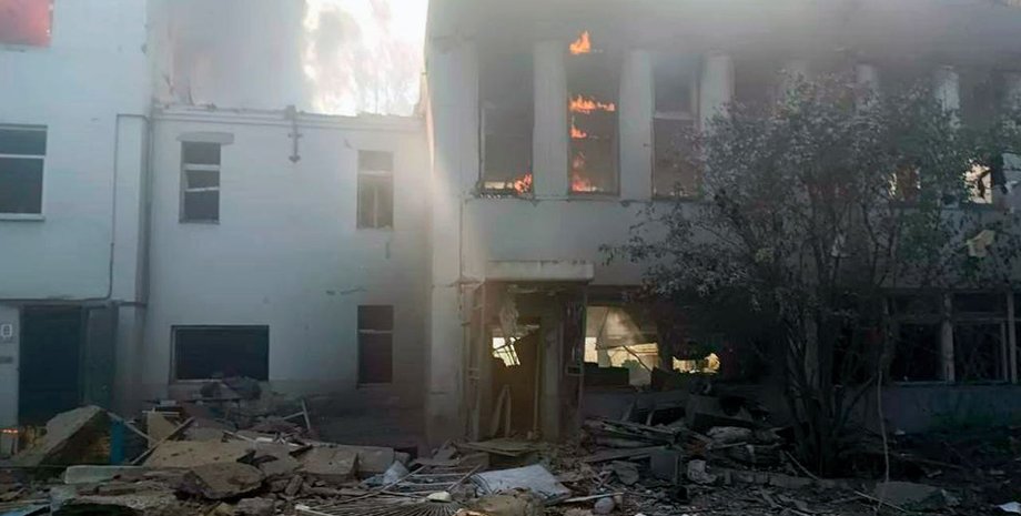 Мелитополь, последствия удара, секретная база оккупантов