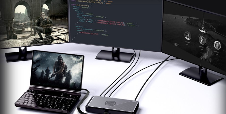 GPD G1, внешняя видеокарта