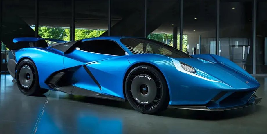 Estrema Fulminea, электрический суперкар, новый Estrema Fulminea, электромобиль Estrema Fulminea