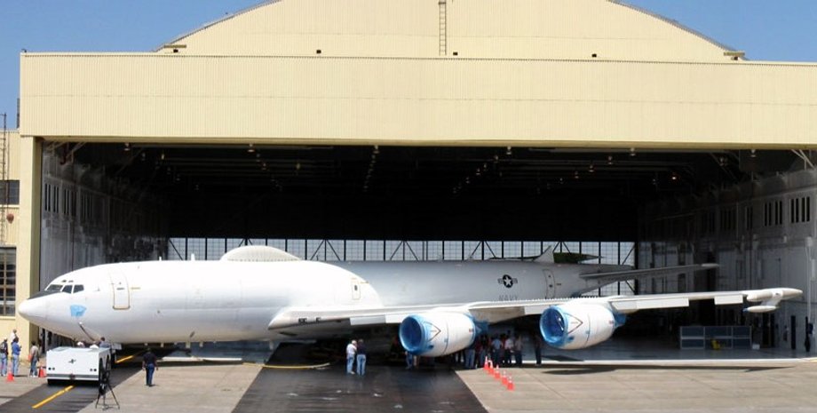 Boeing E-6 Mercury, самолет, США, авиация, самолет судного дня, ВМС