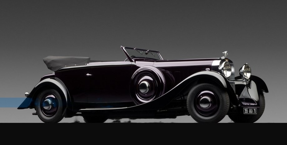 Кабріолет Hispano Suiza J12, Hispano Suiza J12, Hispano Suiza J12 1936, ретро авто, Яків Савчик