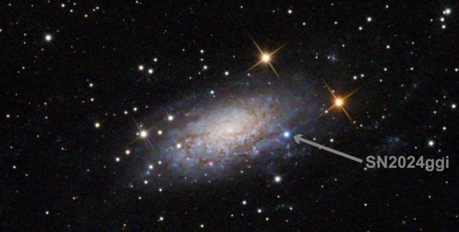 сверхновая SN 2024ggi