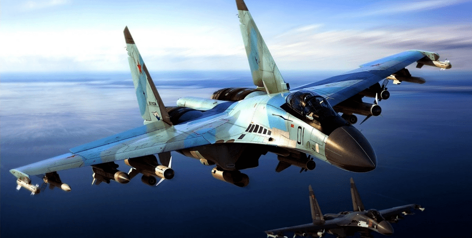 Літак Су-35 ЗС РФ, авіація ЗС РФ, РФ авіації на фронті, РФ бомбардування лінії фронту, авіація Таврійський напрямок, Тарнавський про бої
