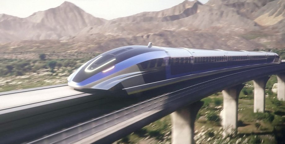 поезд на магнитной подушке поезд на магнитной подушке