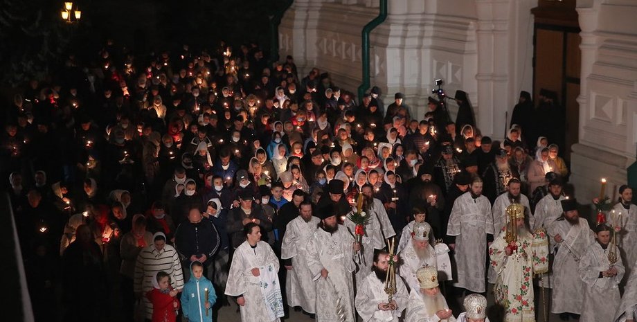 Служба в Святогорской лавре / Фото: svlavra.church.ua