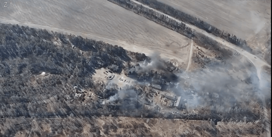 уничтожение командирского пункта вс рф