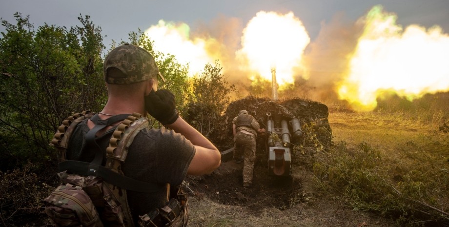 выстрелы артиллерия, работа артиллерии всу, всу, война украина