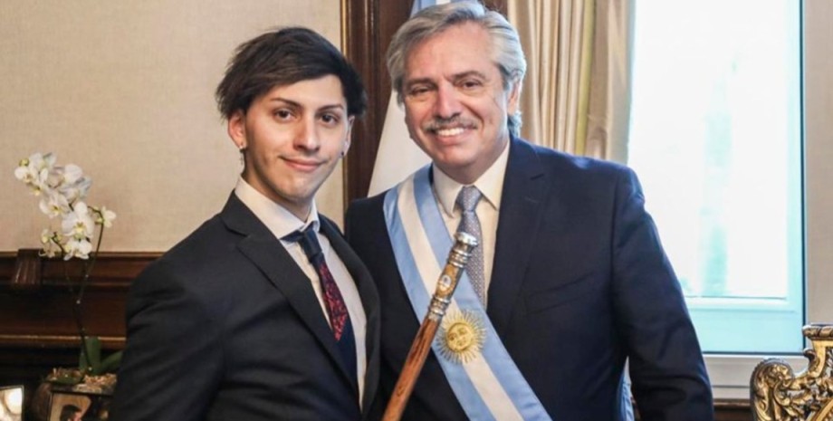 президент Аргентины, Альберто Фернандес, сын президента, инаугурация президента Аргентины