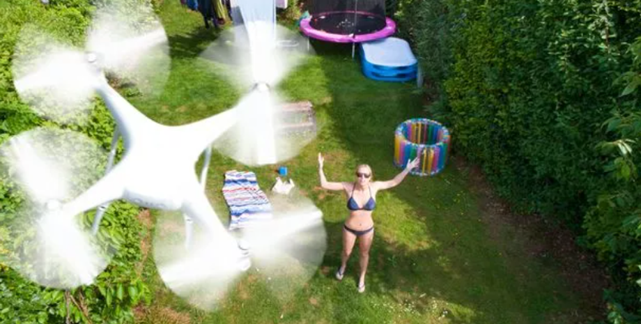 Курйози з дроном, скандал між сусідами, літальний апарат, суд, компенсація, приколи, курйози, цікаві історії, фото, США