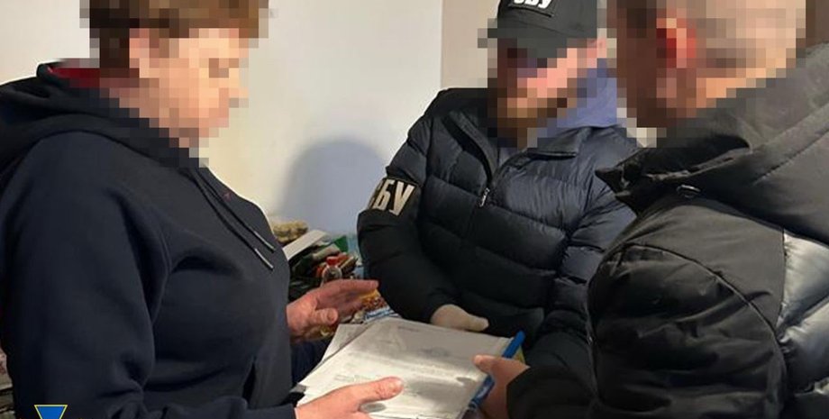 коллаборационистка, СБУ, задержание