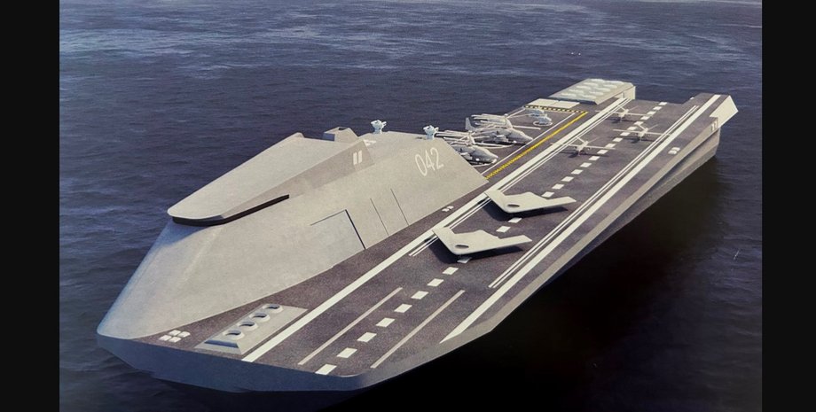 российский авианосец Варан