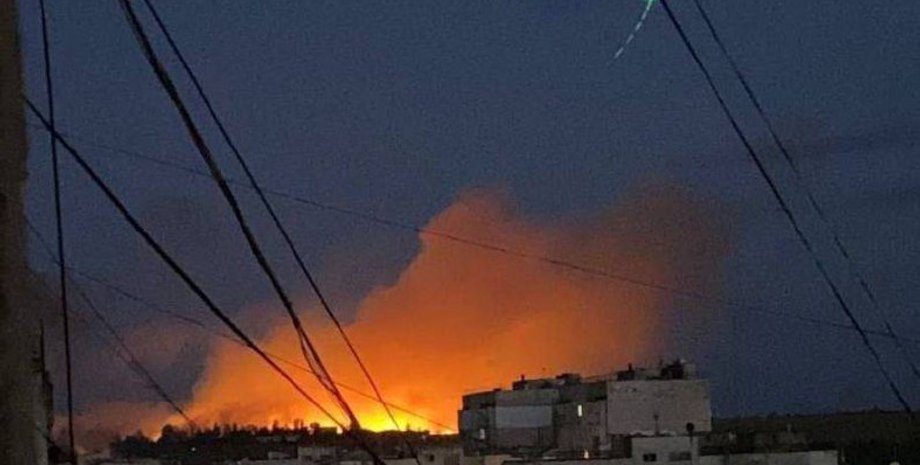 Луганск, огонь, пожар