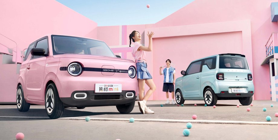 Geely Panda Mini, Geely Panda, новый Geely Panda, электромобиль Geely, электромобиль Geely