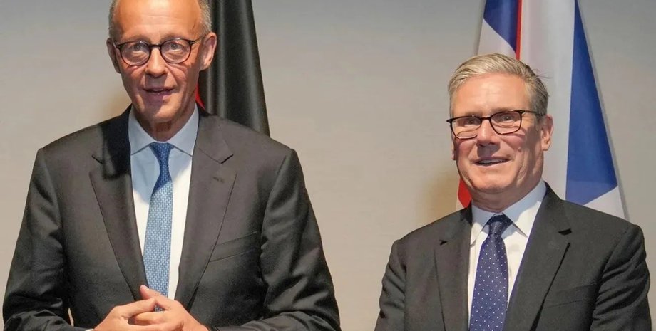 Фрідріх Мерц та Кір Стармер