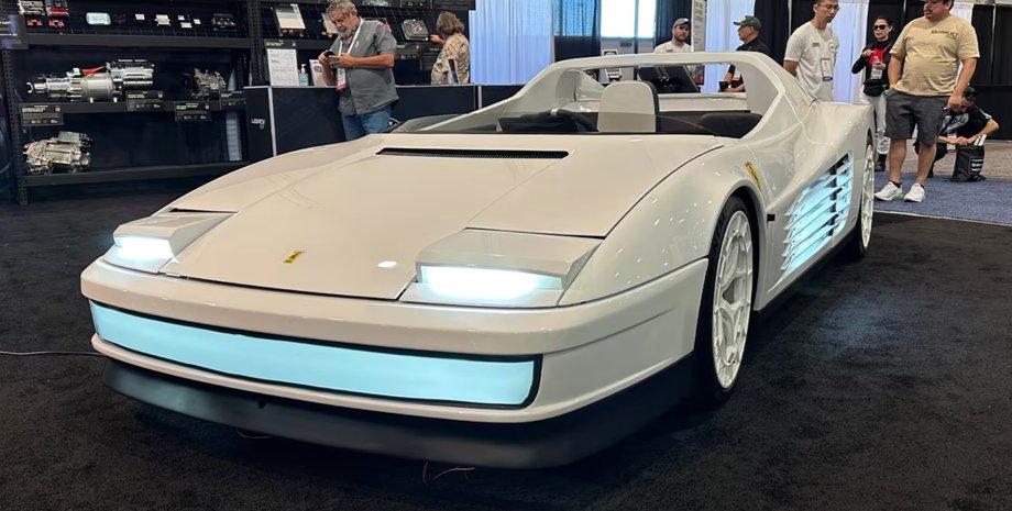 Ferrari, Ferrari Testarossa, Тюнінг, Електрокар, Електромобілі, Спорткар, Авто, Автомобілі, Фото