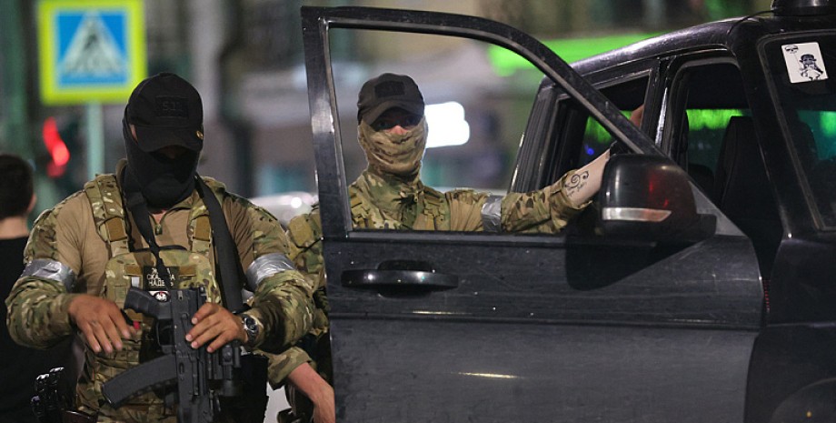 Наемники из ЧВК "Вагнер" Военный мятеж Пригожина, ЧВК Вагнер, российские наемники, российские оккупанты, война РФ против Украины