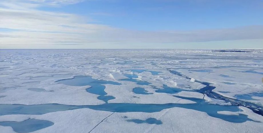 таяние морского льда в арктике