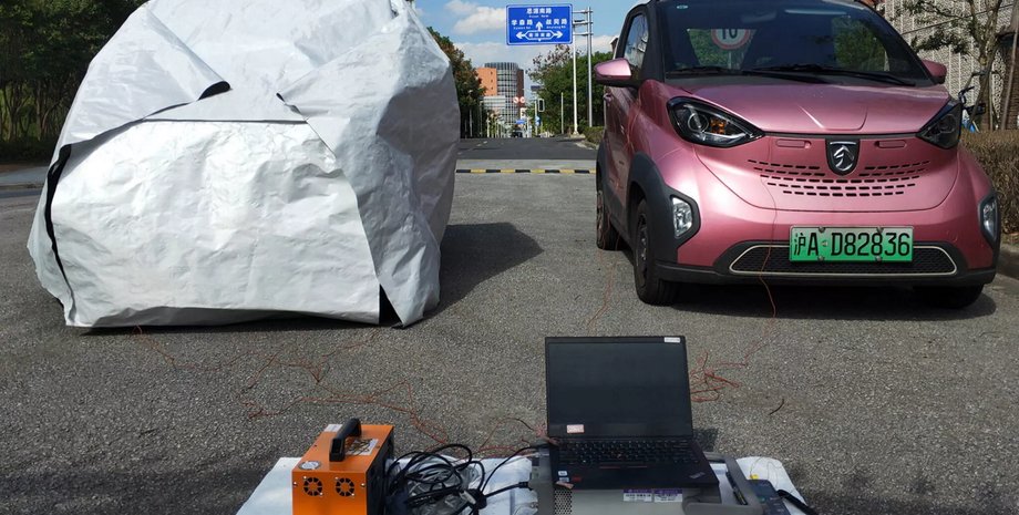 Тепловой плащ, Авто, Автомобили, Ученые, Китайские ученые, Шанхай, Разработки, Исследования, Технологии, Фото