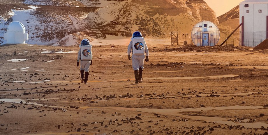 Люди на Марсе, марс, космонавты, экспедиция на марс