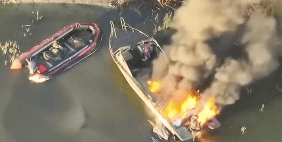 уничтожение лодок, ликвидация лодок, Херсонская область, Херсонское направление, ВС РФ, потери ВС РФ, потери России, потери врага