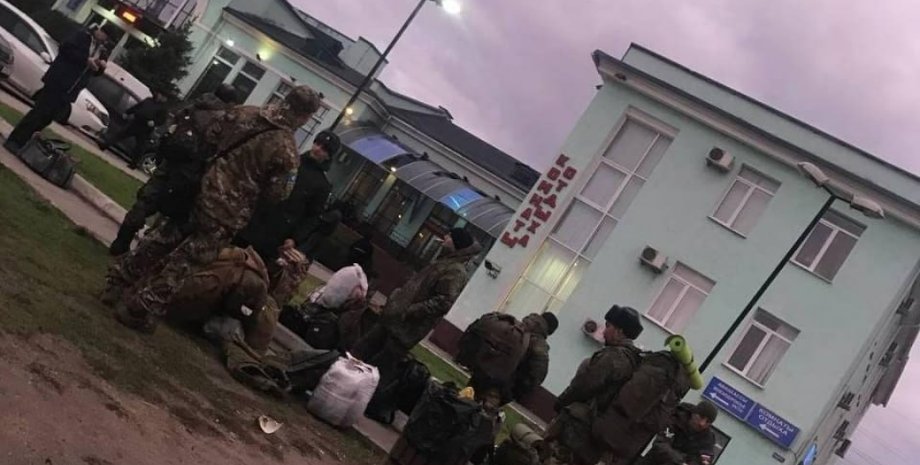 Военнослужащие из Якутии, Крым, Джанкой, ВС РФ