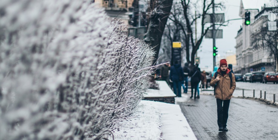 Зима, Киев