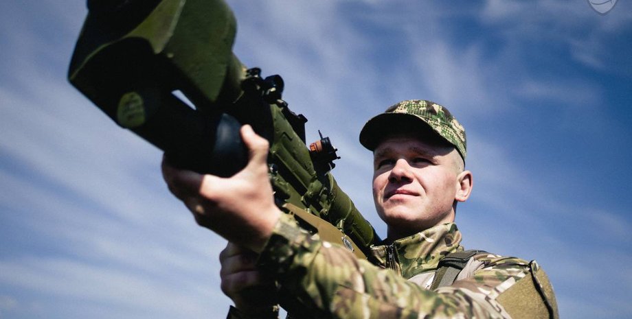 нацгвардеец, военный, всу, пзрк игла