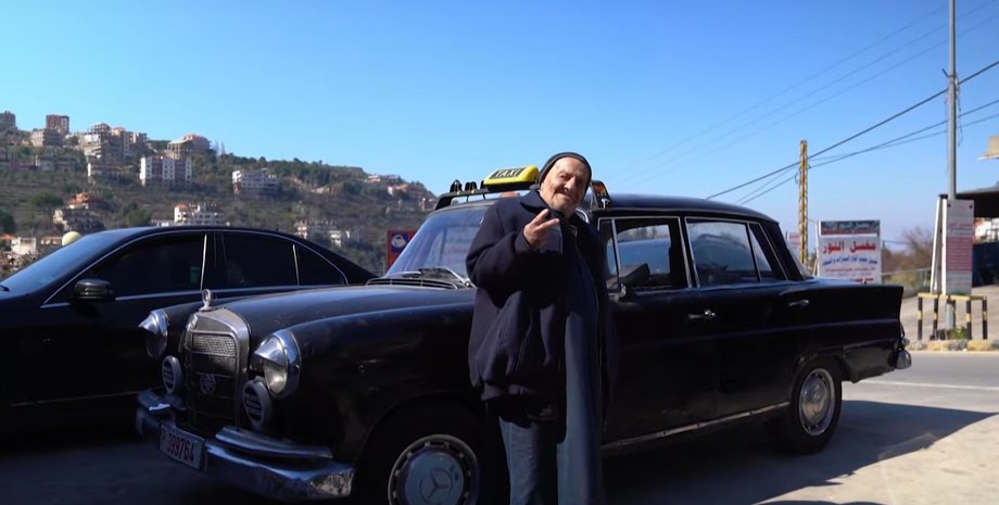 Самый старый таксист, такси Мерседес, Mercedes W110, Mercedes 190, такси Mercedes